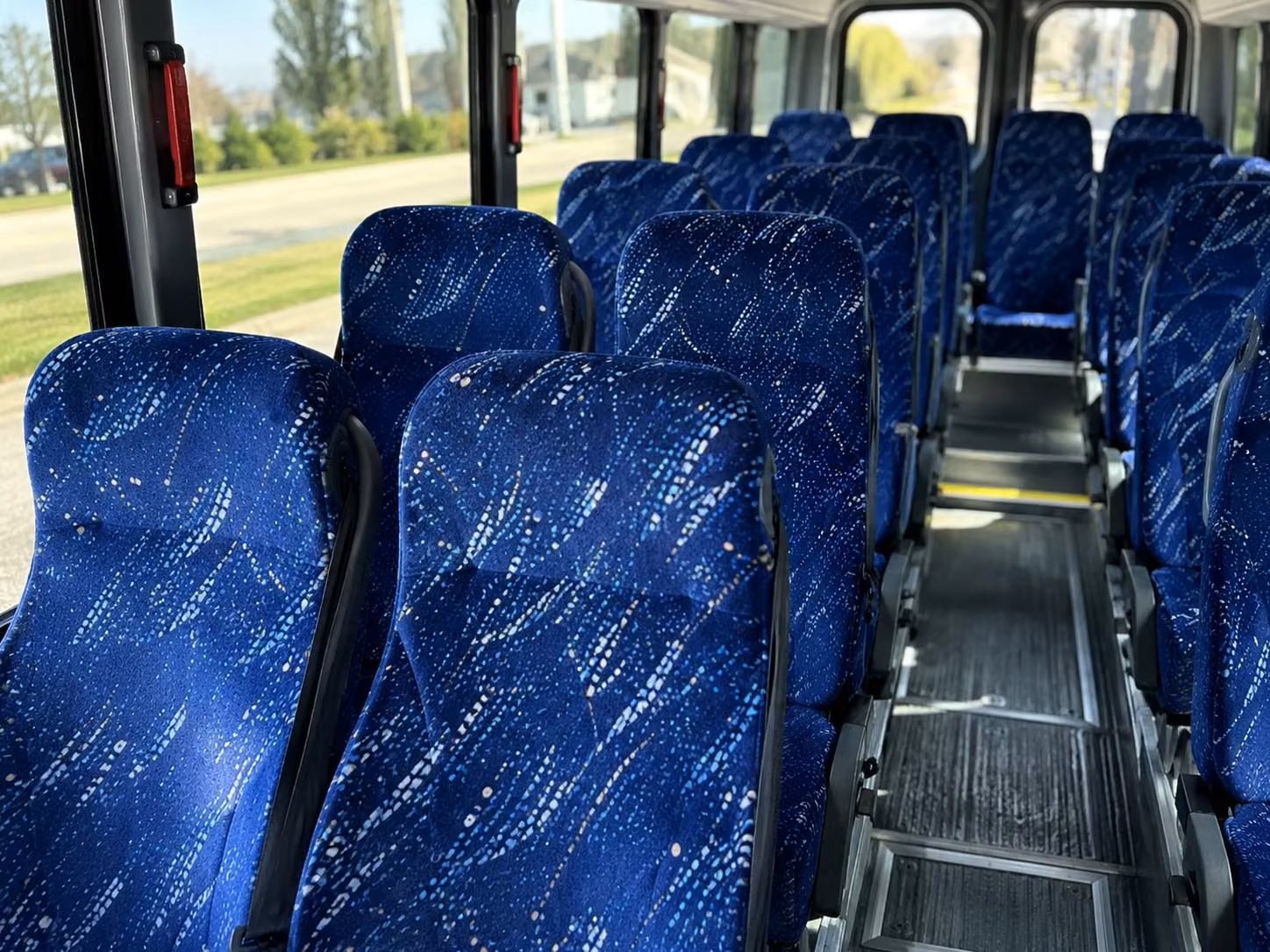 20 passenger minibus interior