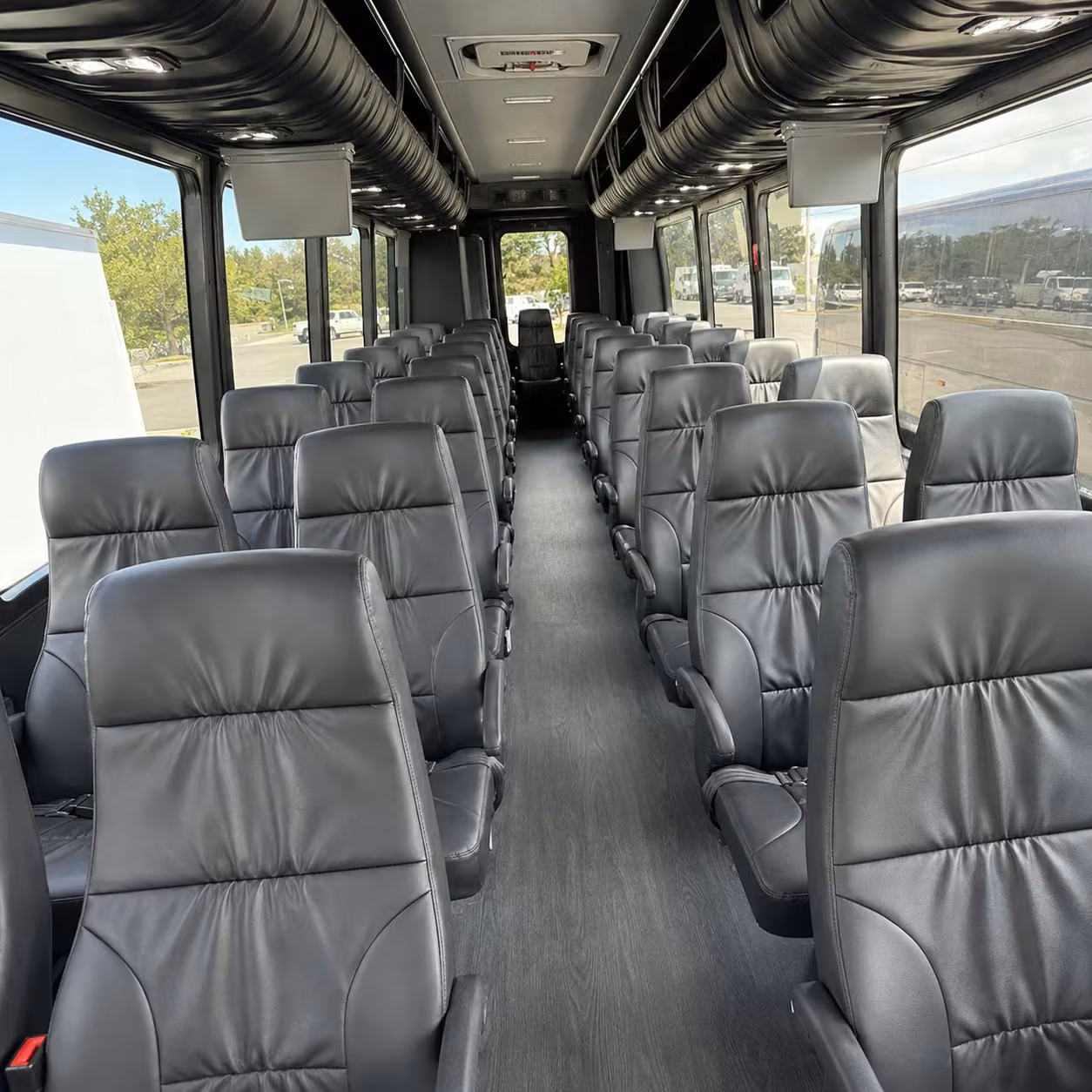 30 passenger minibus interior