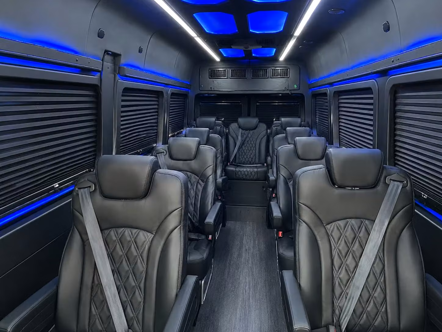 sprinter van with driver interior