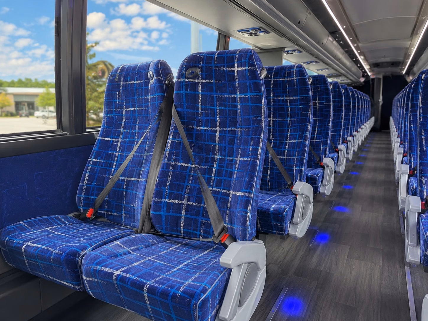 wyoming charter bus interior